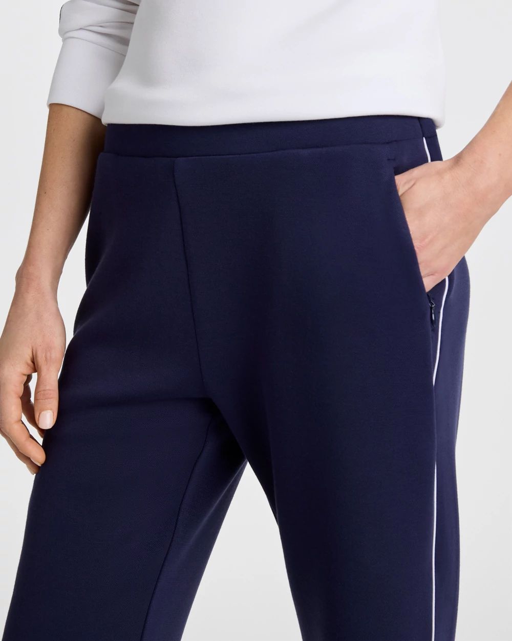 Zenergy® Soft Pique Cropped Pants | Chico's